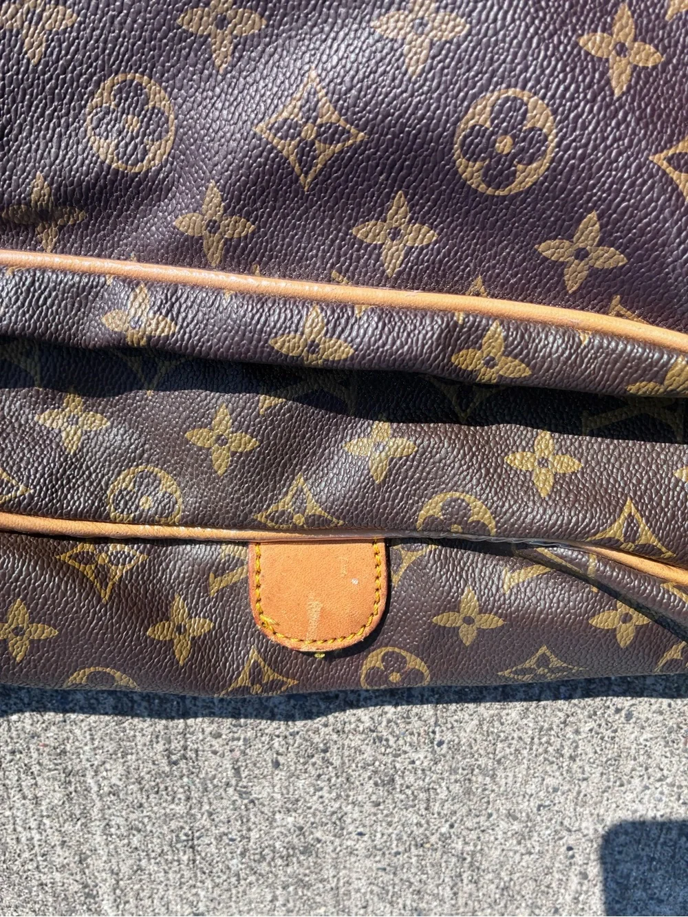 Louis Vuitton Brown Monogram Travel Garment Bag